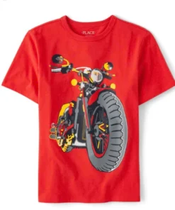 Áo cộc tay cotton bé trai(16-55kg) Place dư xịn,Áo phông mùa hè cho bé trai, áo thun hè cho bé