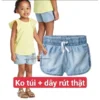 QUẦN SHORT JEAN BÉ GÁI CAT & JACK XUẤT XỊN