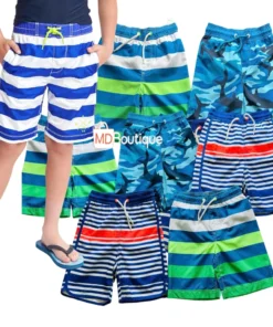 Quần bơi bé trai GAP 4-16Y(16-45kg), quần hai lớp dây rút thật, quần đi biển bé trai xuất dư xịn